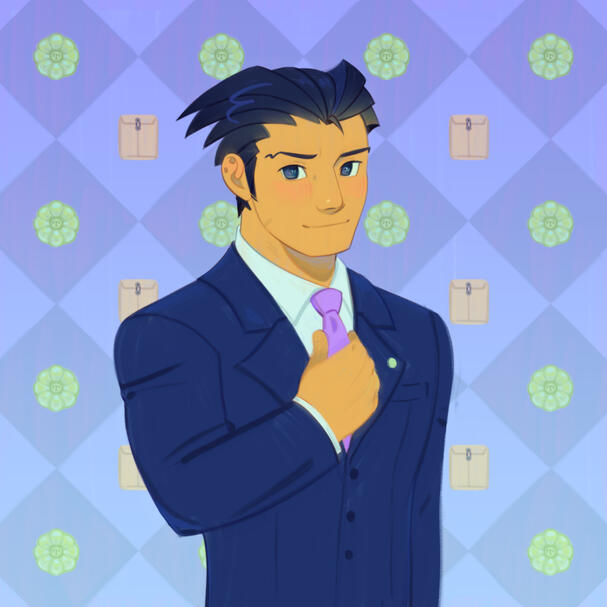 Ace Attorney Print | Wright