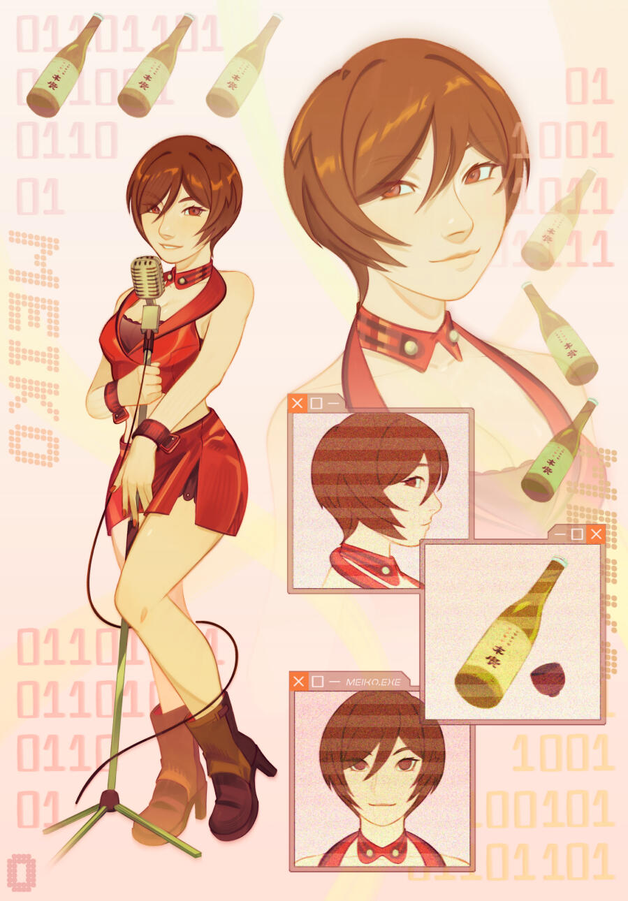Vocaloid Print | Meiko Vocaloid Print | Meiko