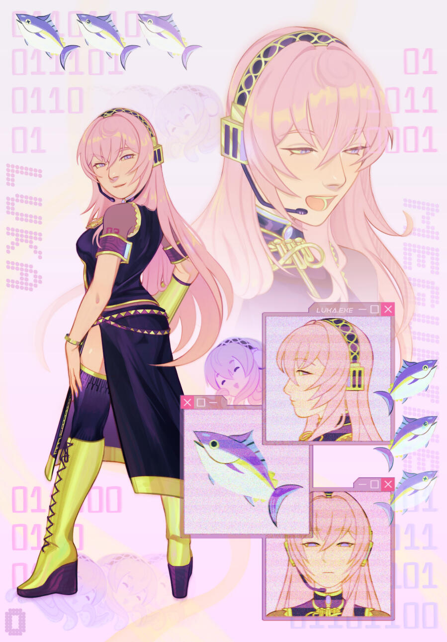 Vocaloid Print | Megurine Luka Vocaloid Print | Megurine Luka