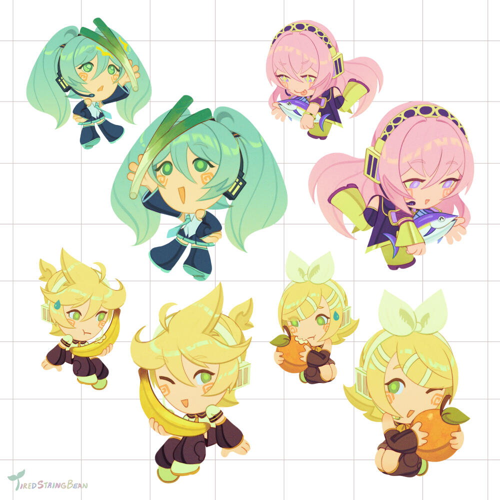 Vocaloid Charms Vocaloid Charms
