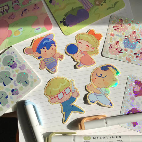 Earthbound | Diecut Stickers Earthbound | Diecut Stickers