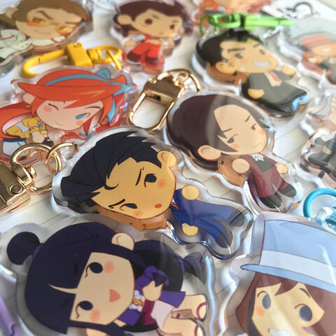 Ace Attorney | Charms