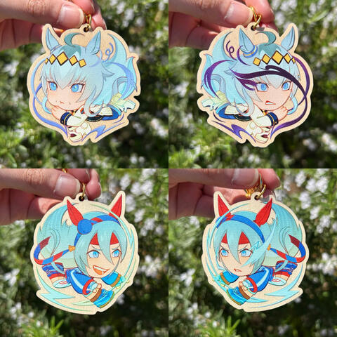 Umamusume | Wooden Charms