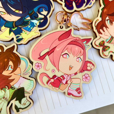 Umamusume | Wooden Charms