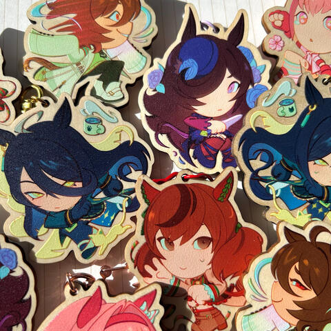 Umamusume | Wooden Charms