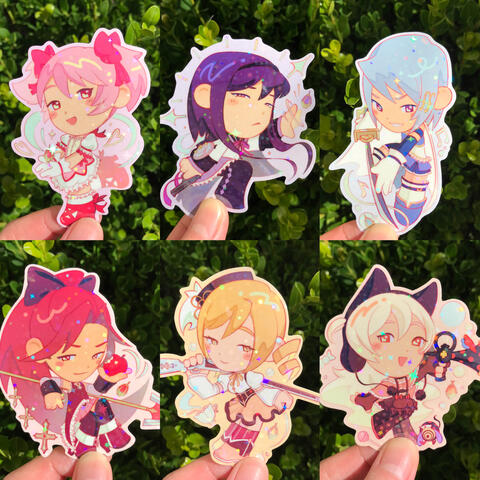 Madoka Magica | Diecut Stickers Madoka Magica | Diecut Stickers