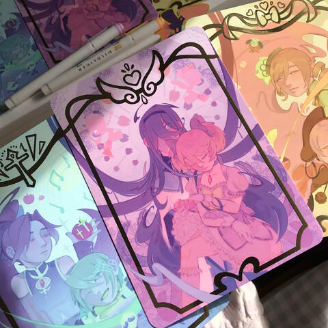 Madoka Magica | Foil Prints Madoka Magica | Foil Prints